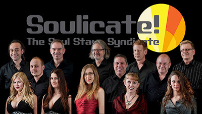 Soulicate - Portraits mit Band-Logo